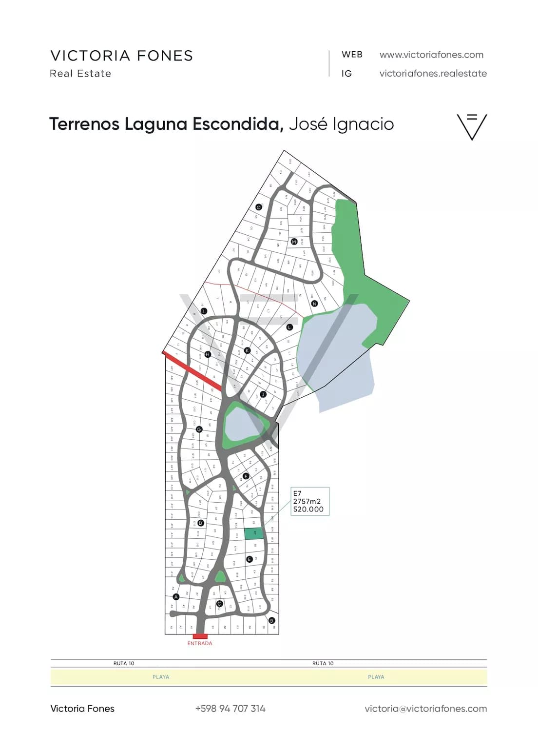 LEE7 - Terreno - Laguna Escondida