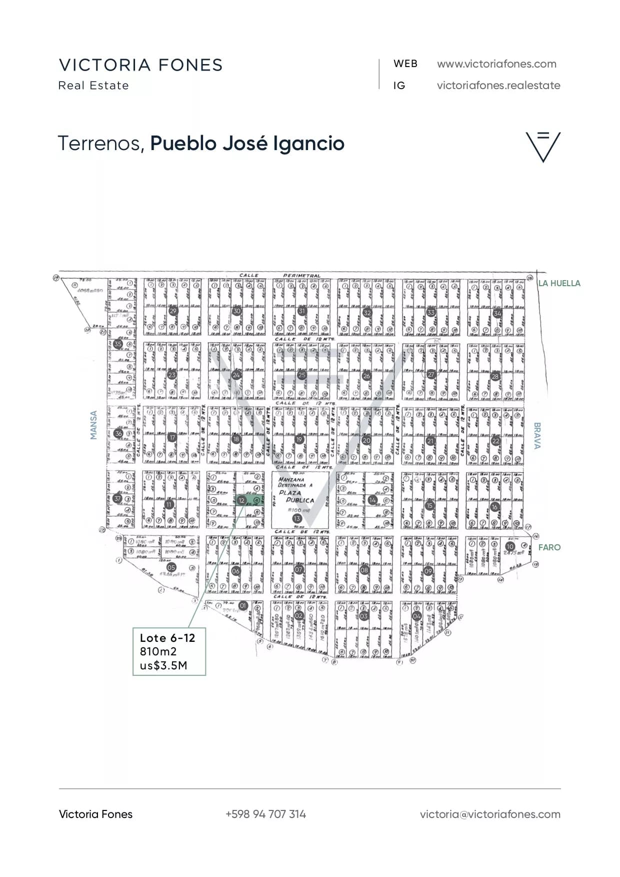 JI073 - Terreno - José Ignacio